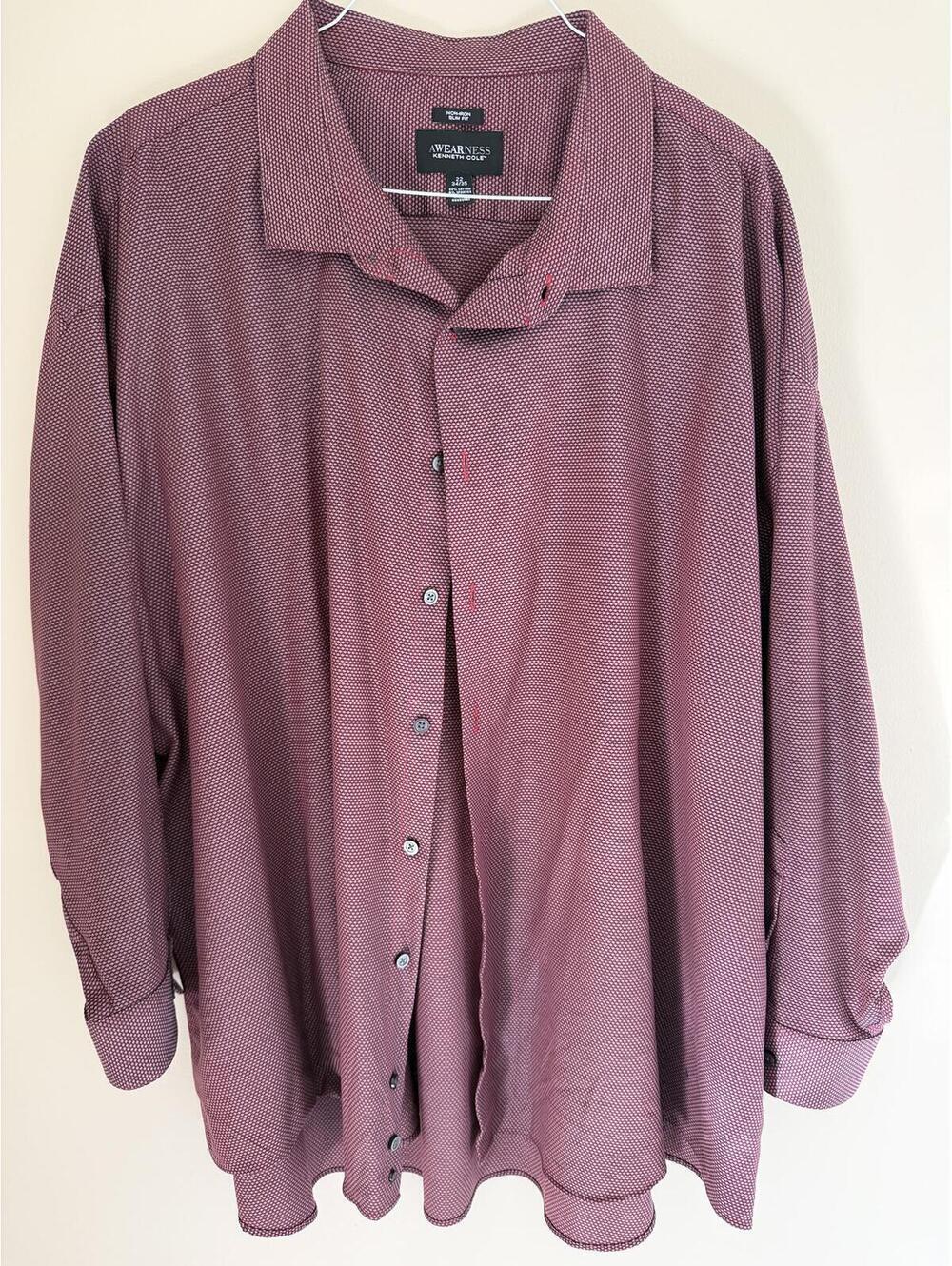 Slim Fit, Kenneth Cole, 22 34/35, non iron